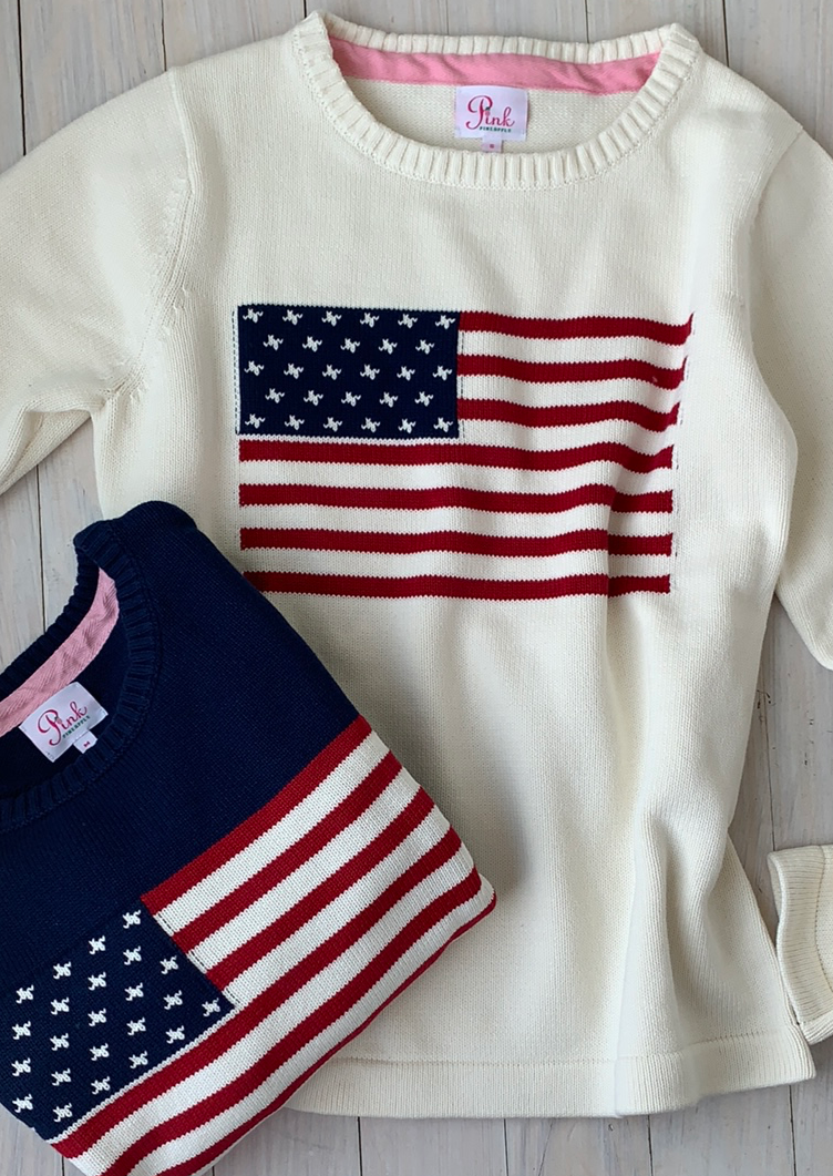 Ralph Flag Sweater-M