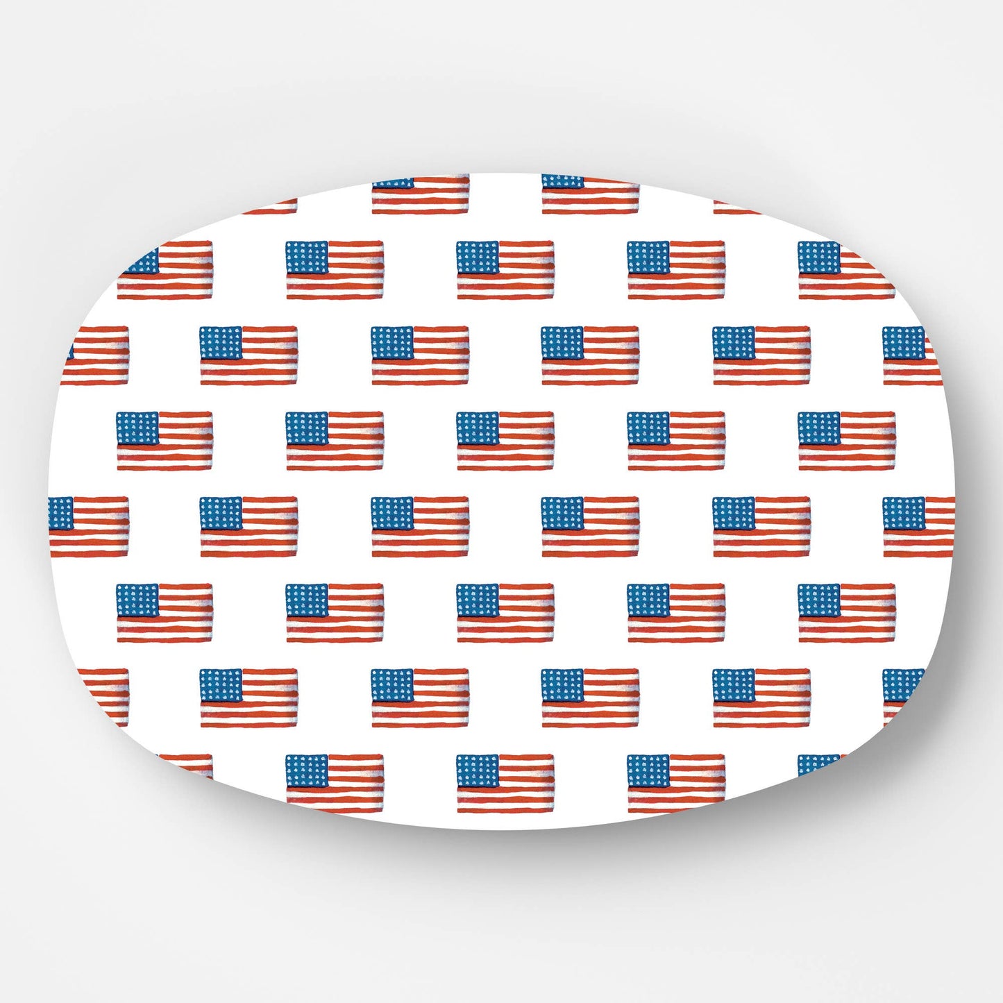 American Flag Serving Platter
