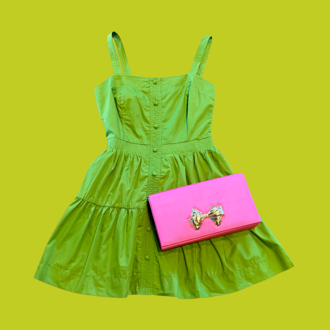Button Front Mini Dress