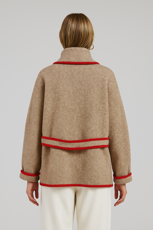 WhipStitch Cardigan with Beltg