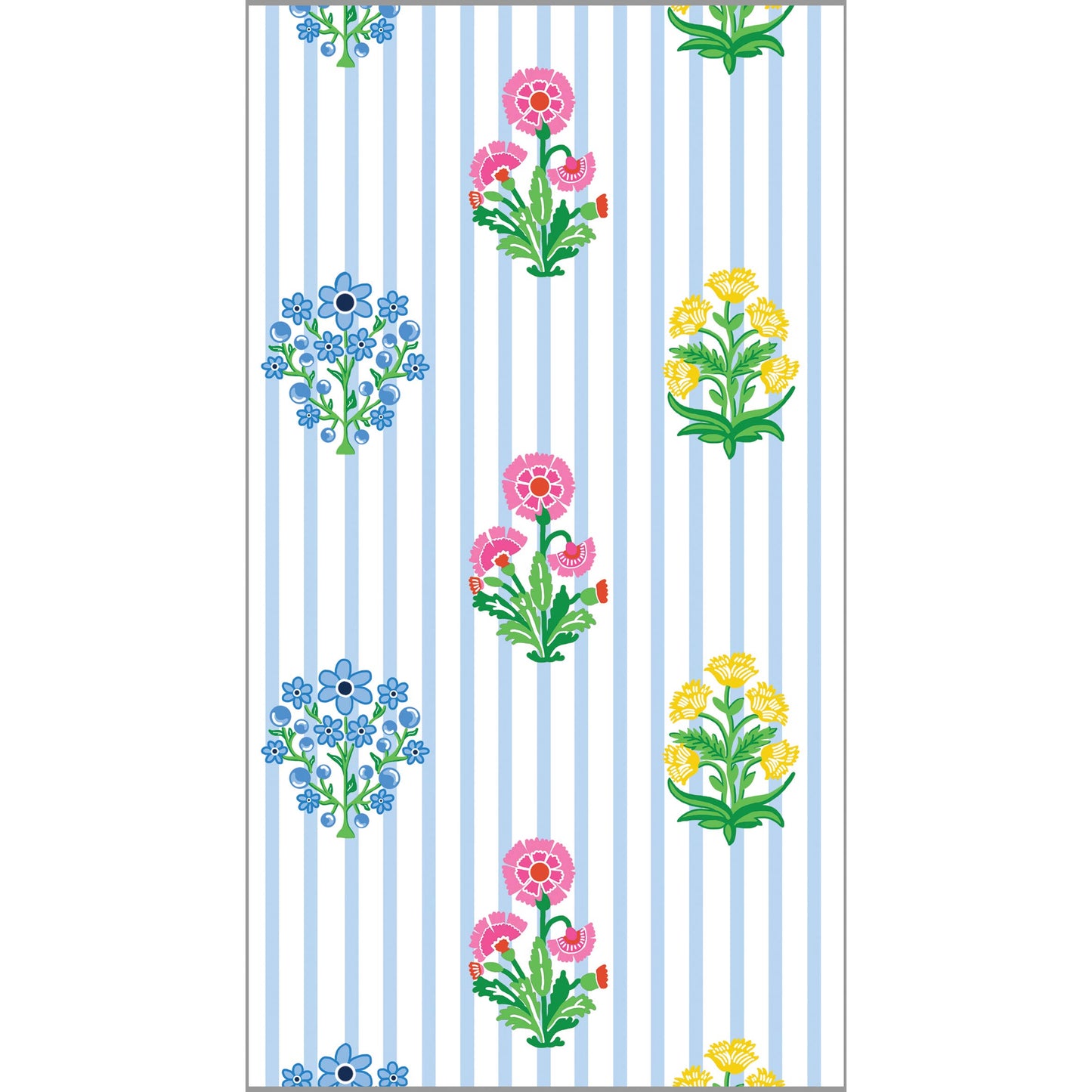 Coco Block Print Paper Guest Towels