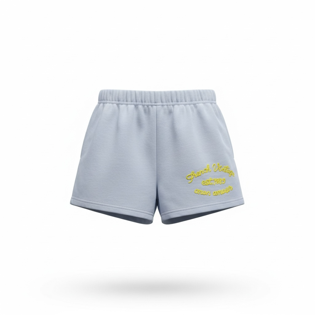 French Vintage Sweat Shorts-L
