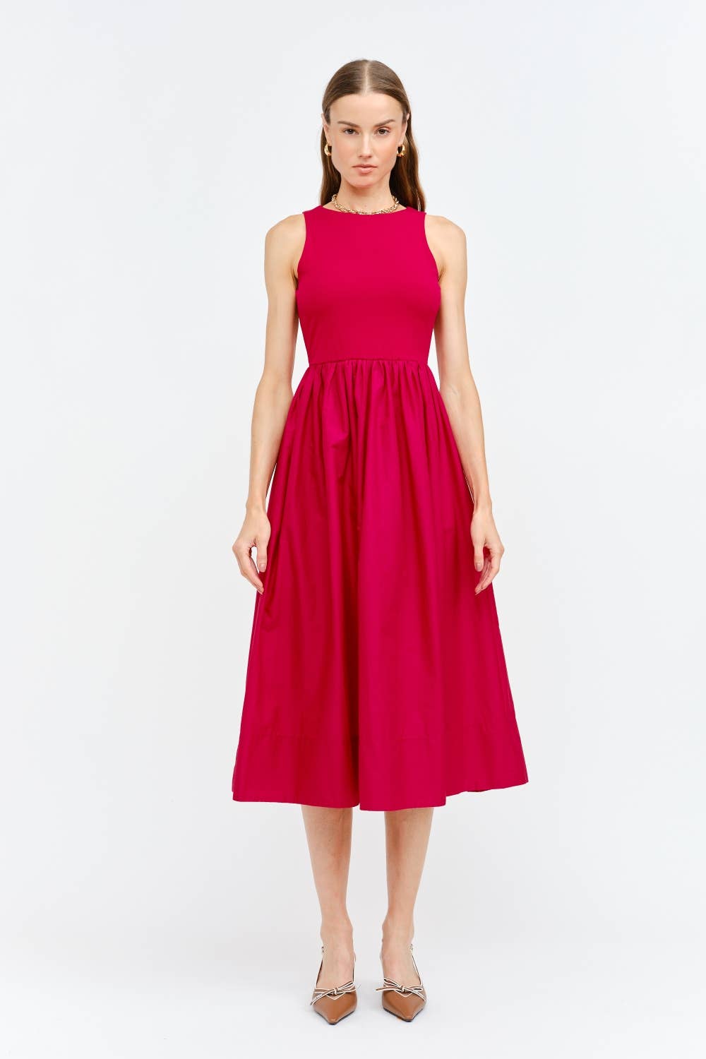 Lyon Crimson Red Dress – Refinery