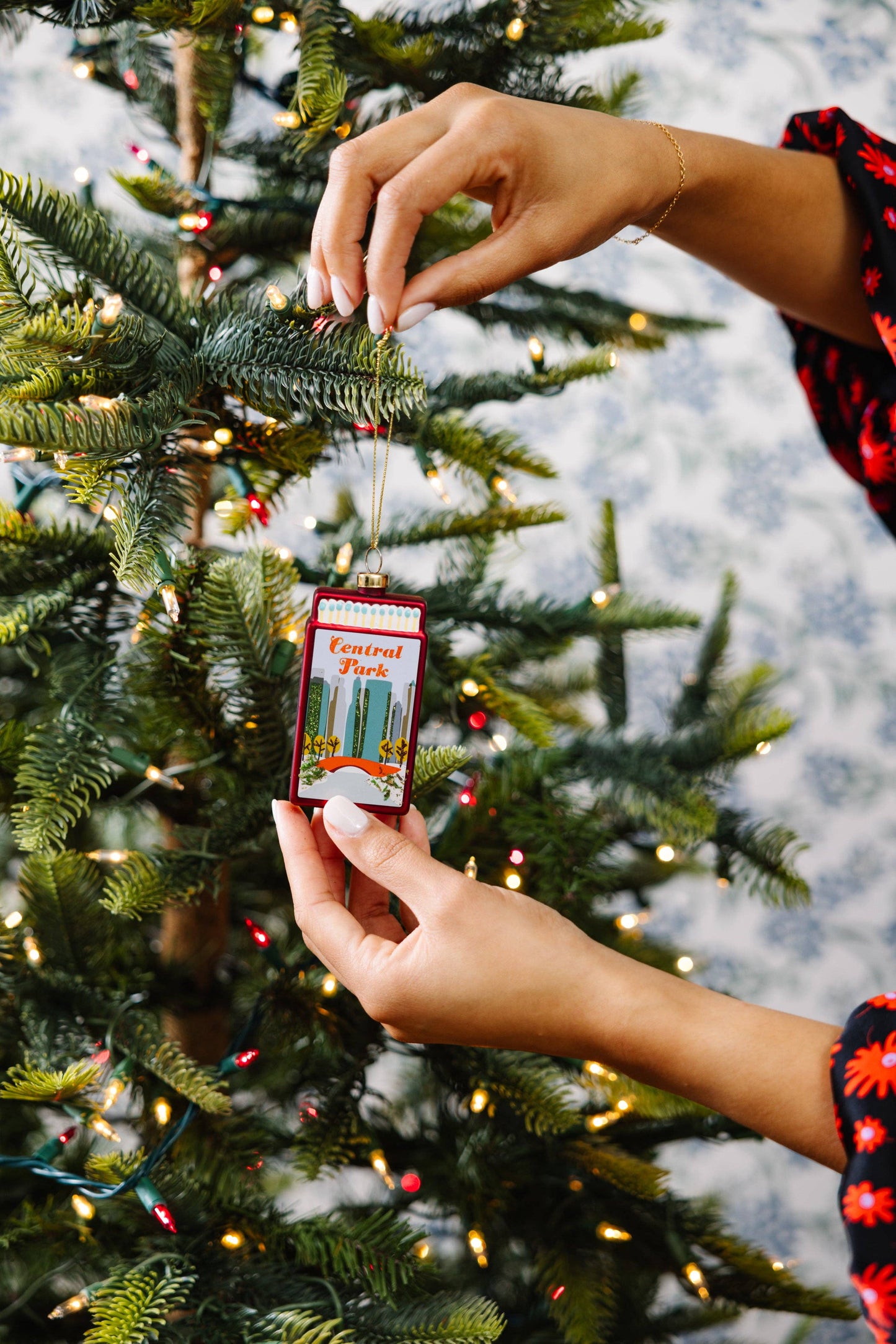 Matchbook Ornament - Central Park