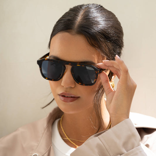 Addison Acetate Unisex Aviator Sunglasses