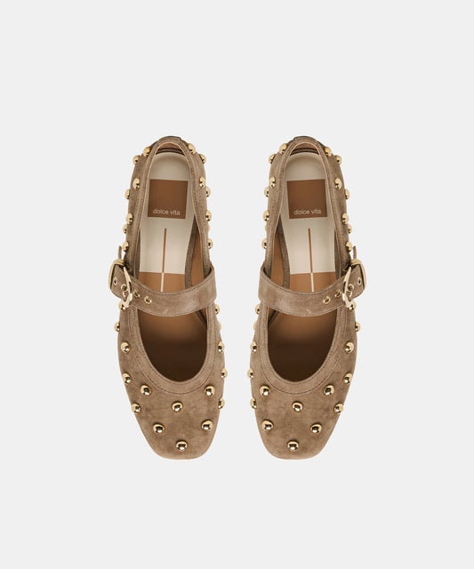 Mikel Stud Ballet Flat