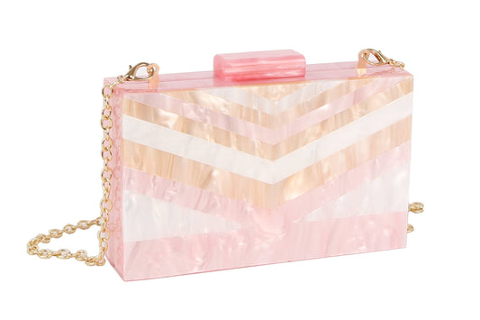 Women Acrylic Evening Clutch Cocktail Purse