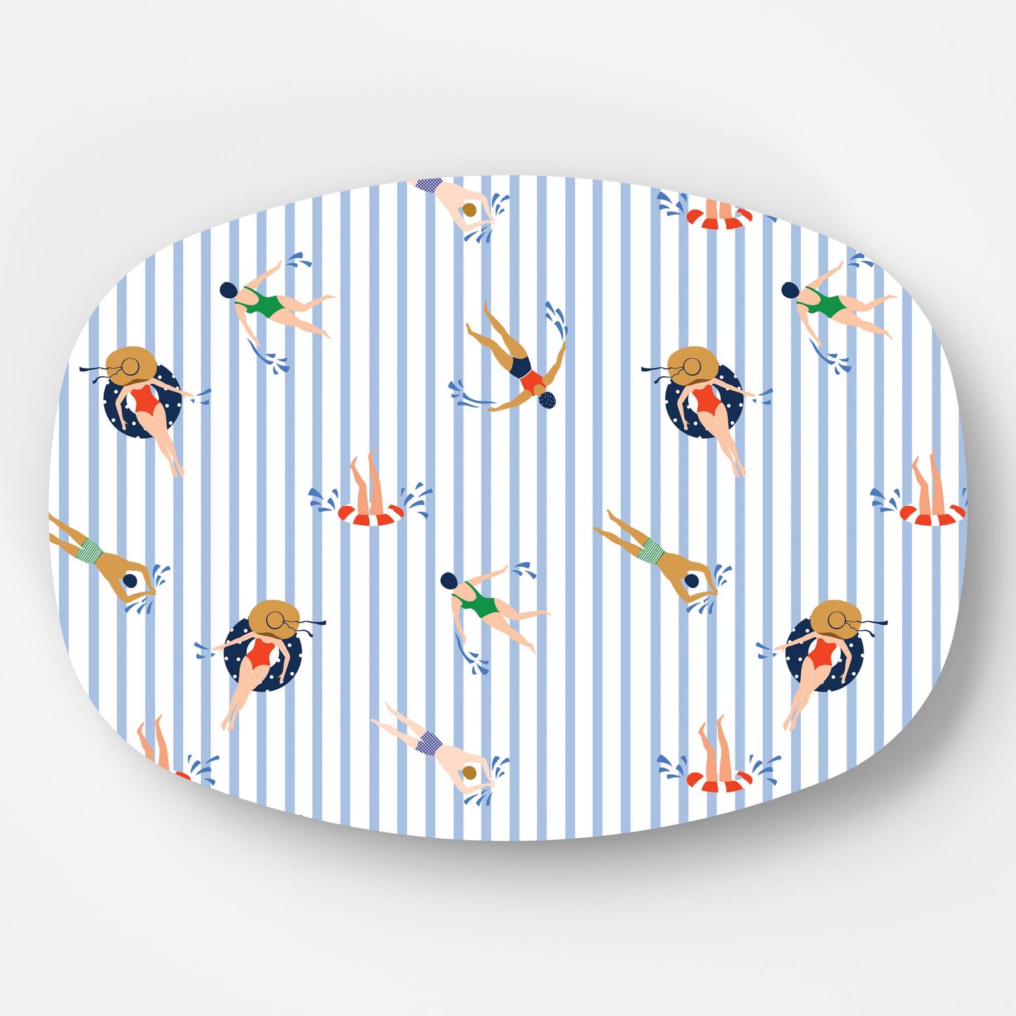 Swimmers Serving Tray