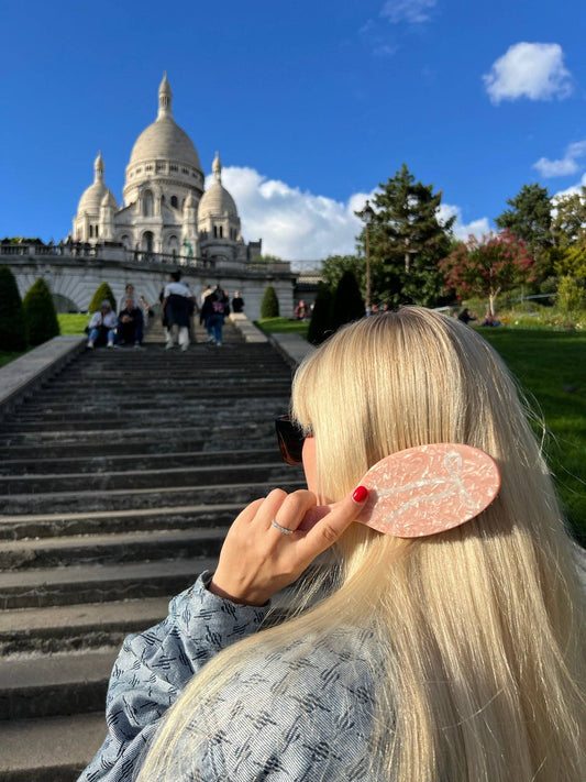 Hand-painted Ballet Bow Amazing Hair Day Brush | Eco-Friendly