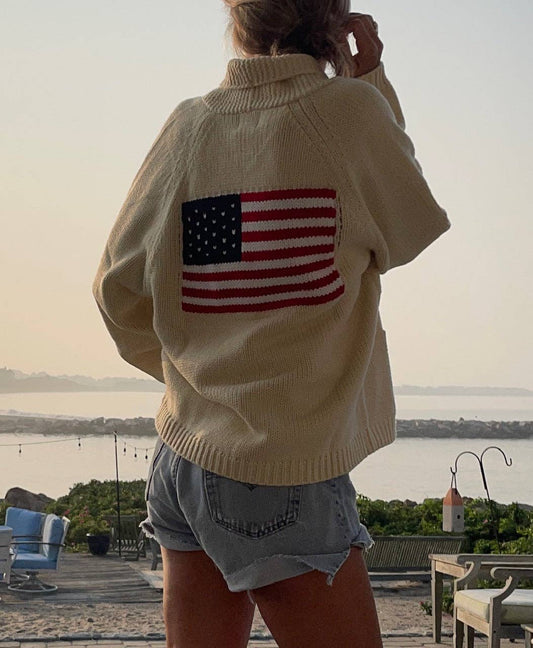 Flag Varsity Cardigan