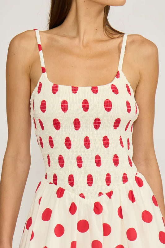 Devin Polka Dot Maxi