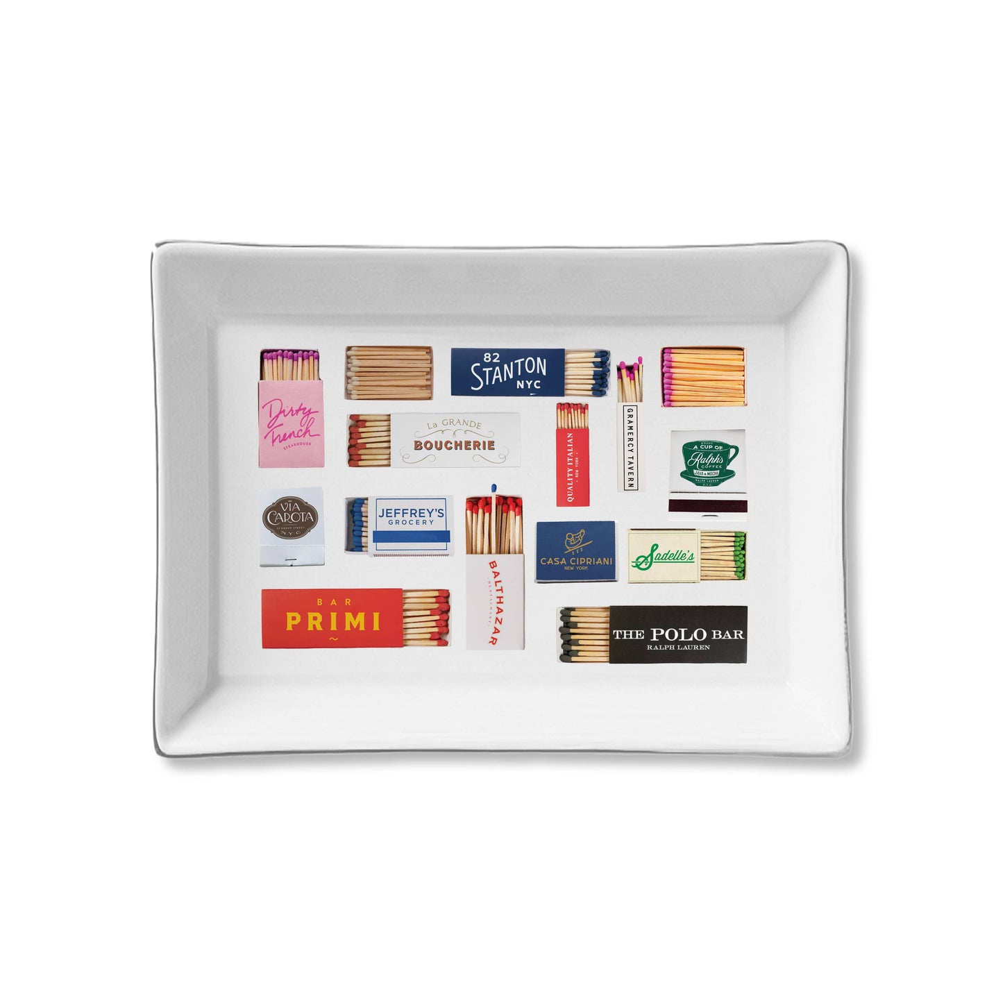 Ceramic Tray - NY Restaurants