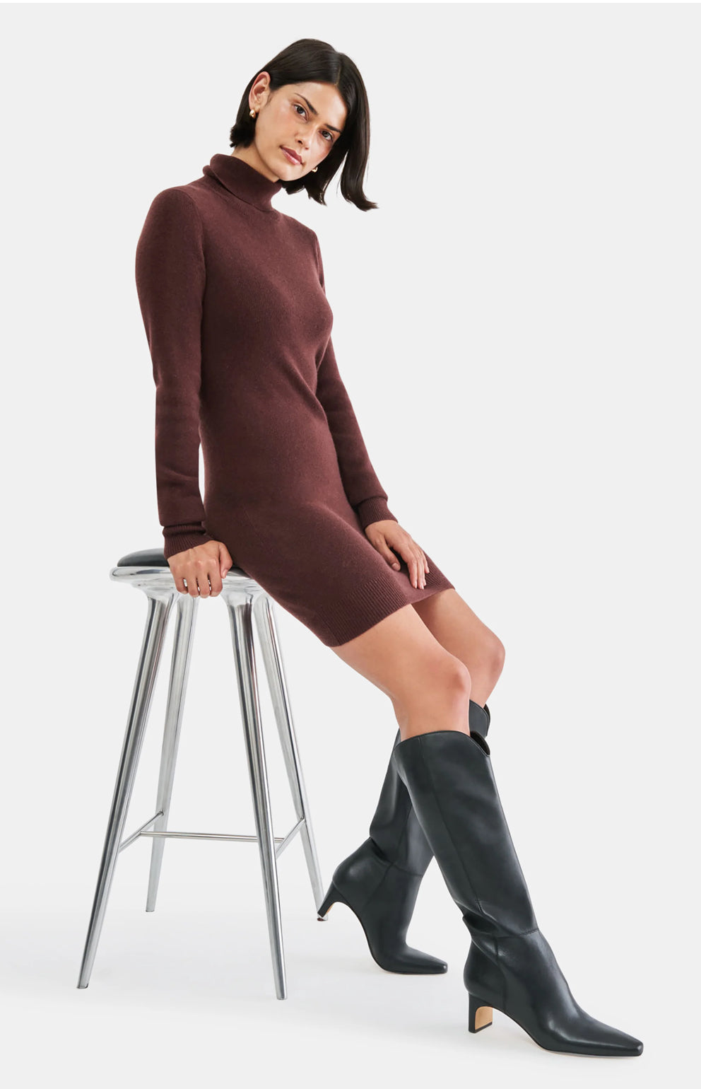 Dolce Vita Brion Boot in Black Leather