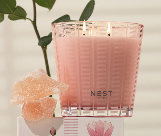 NEST Himalayan Salt & Rosewater 3-Wick Candle