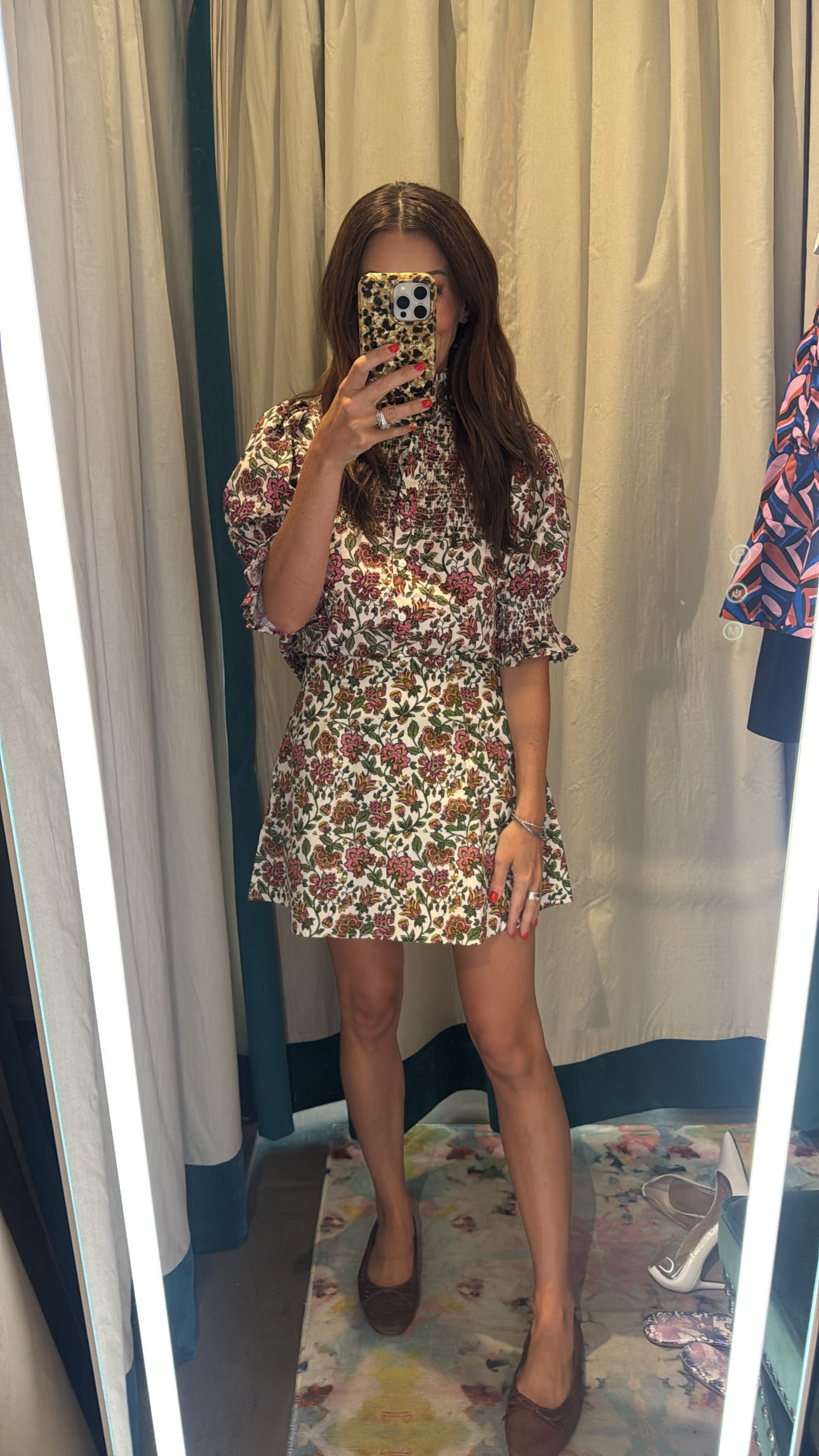 Lola Top in Wildberry Garden