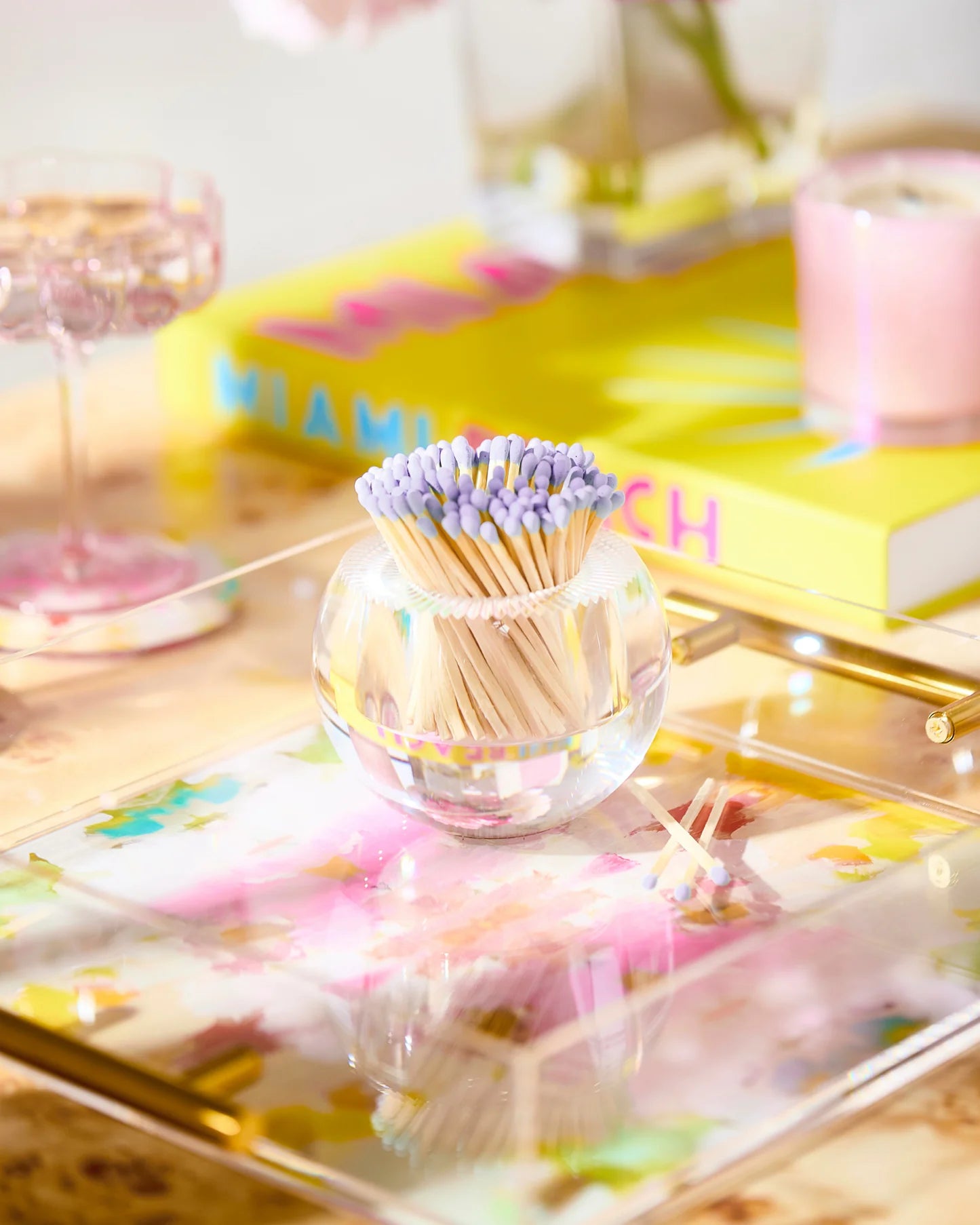 Match Striker - Lavender Matches