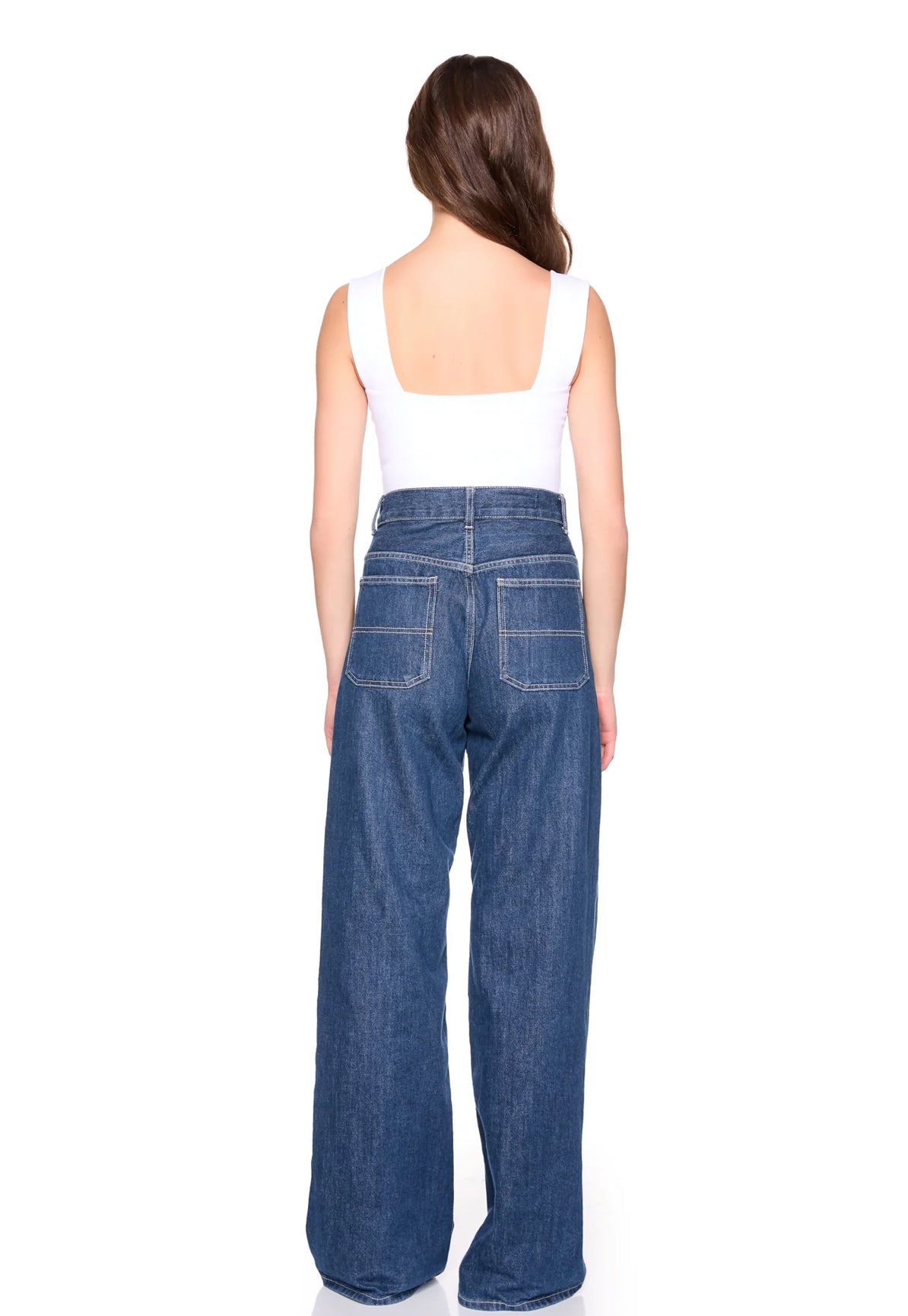 Susana Monaco Wide Strap Tank in Sugar