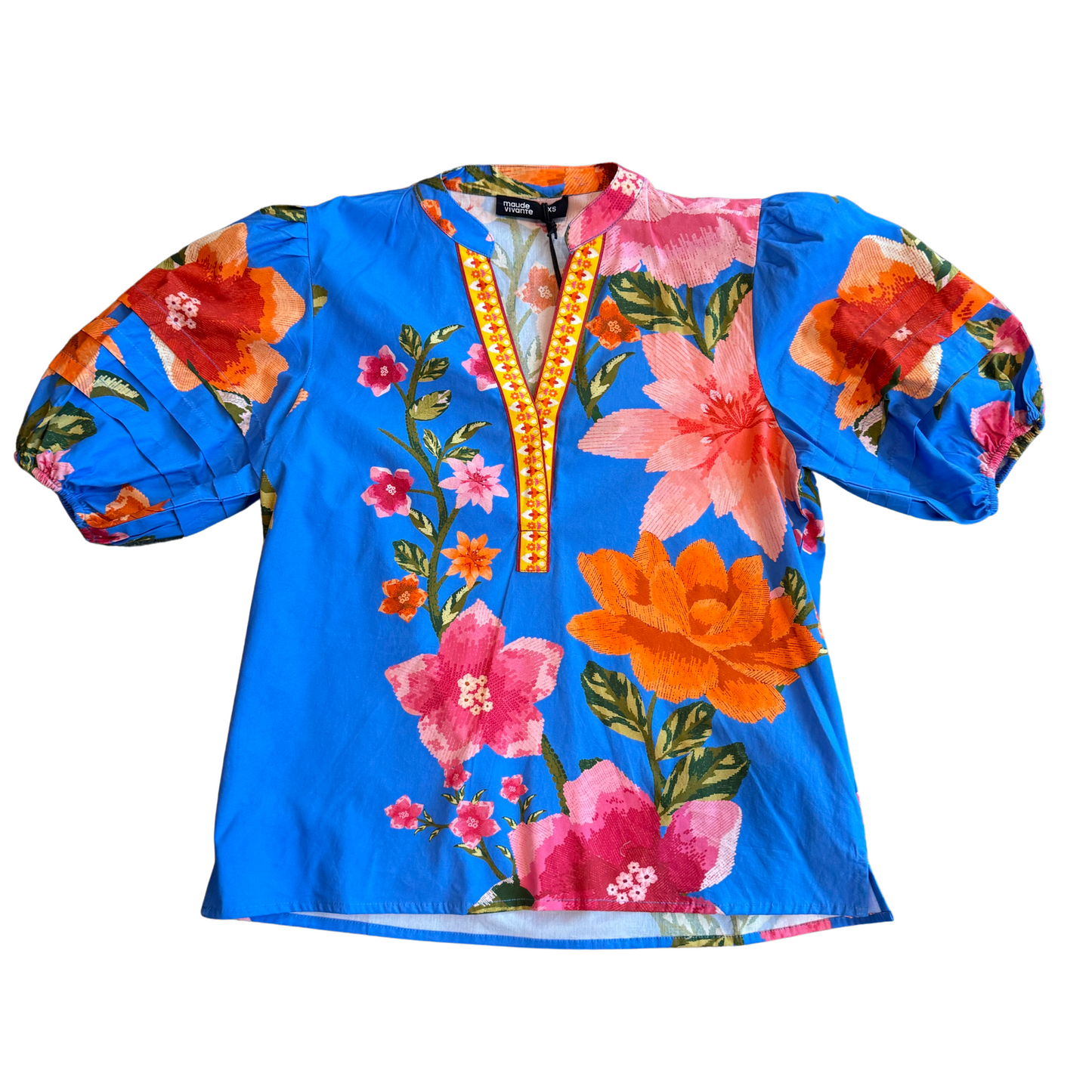 Raya Top in Capri Blossom-L