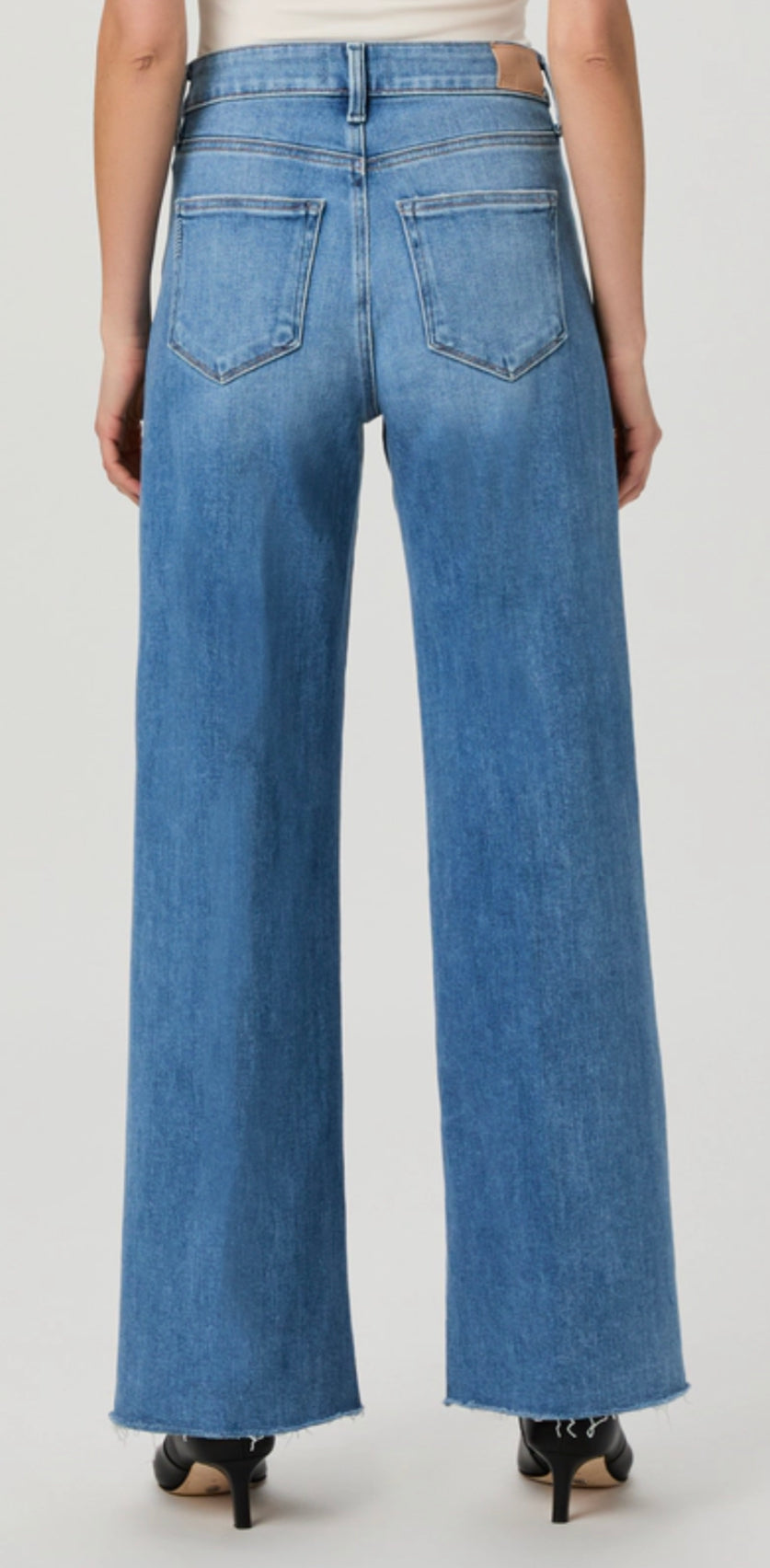 Paige Anessa 31" Wide Leg Jean in Mesmerize