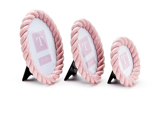 Pink twist frame
