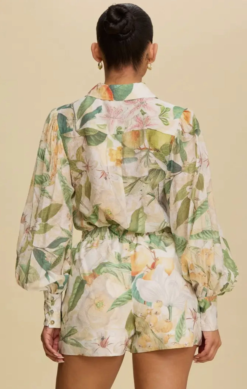 Fruits & Florals Short Set