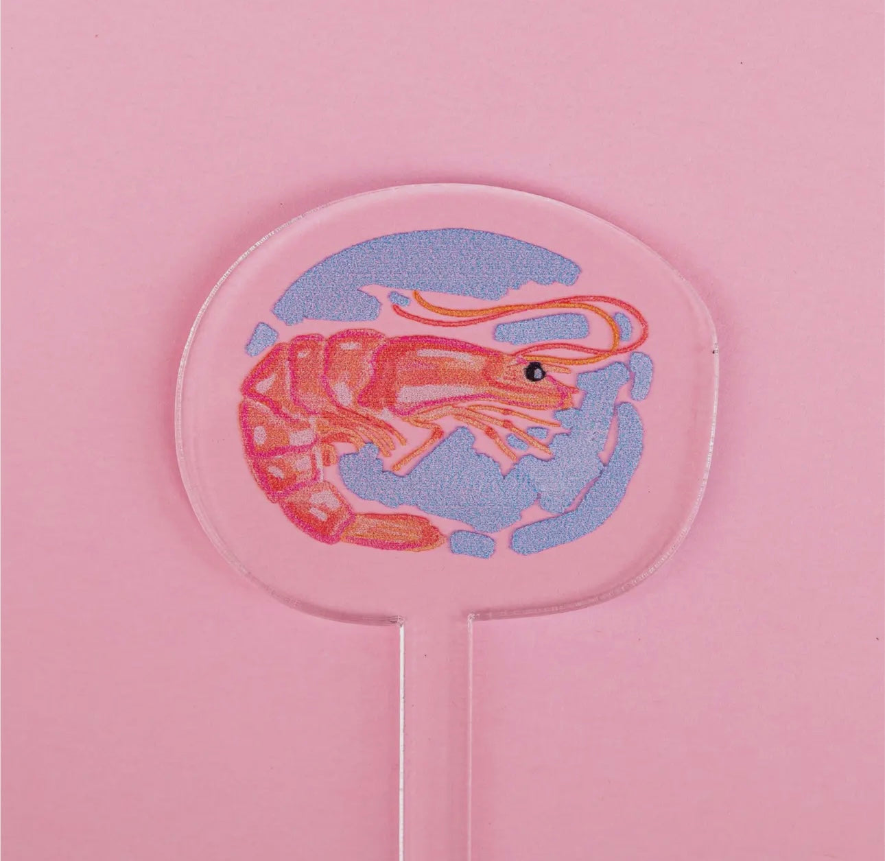 Shrimp Acrylic Stir Sticks