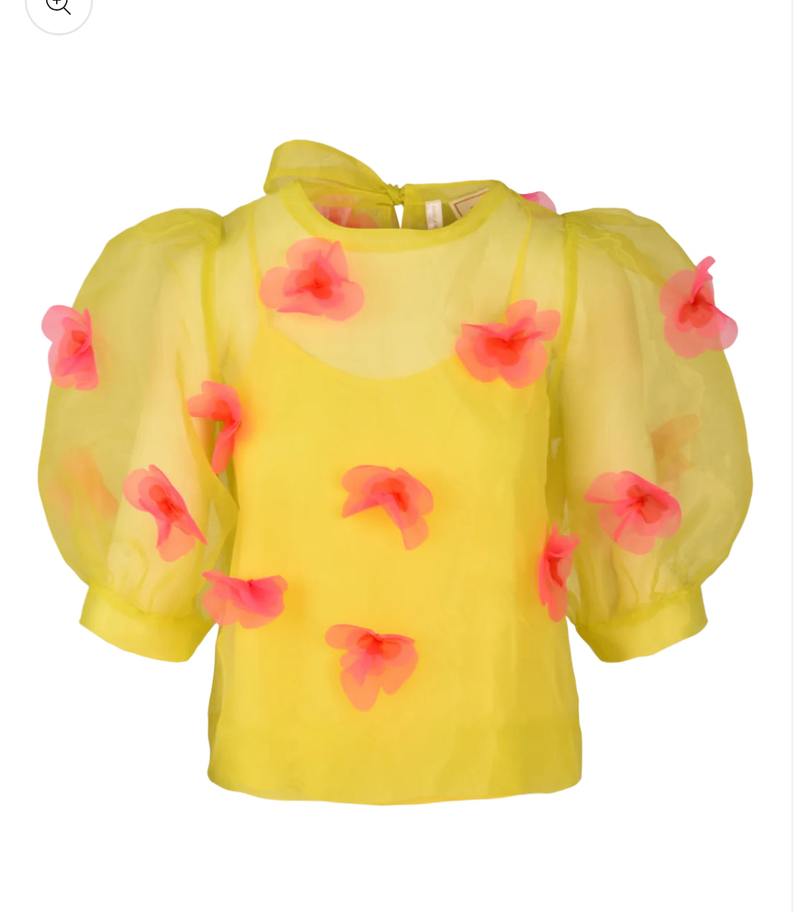 Garden Party Organza Top
