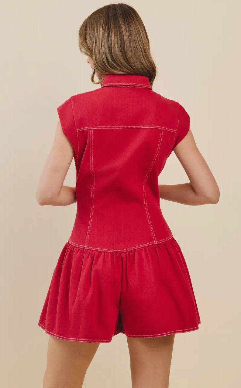 Snap Button Romper