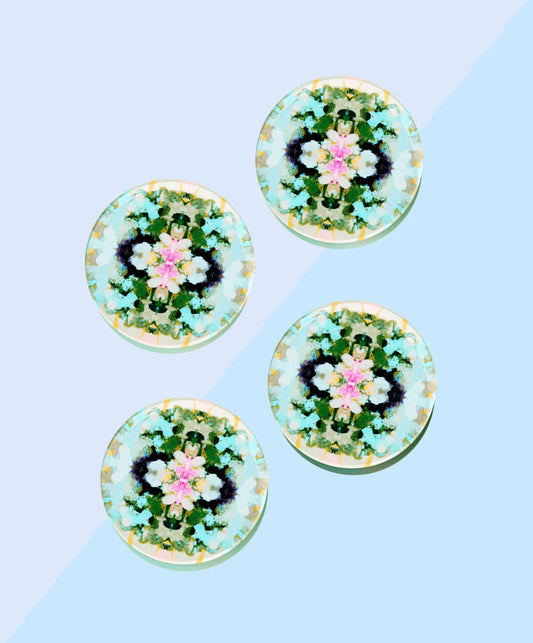 Nantucket Bloom Coasters