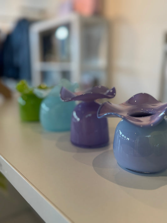 Ruffle Bud Vase