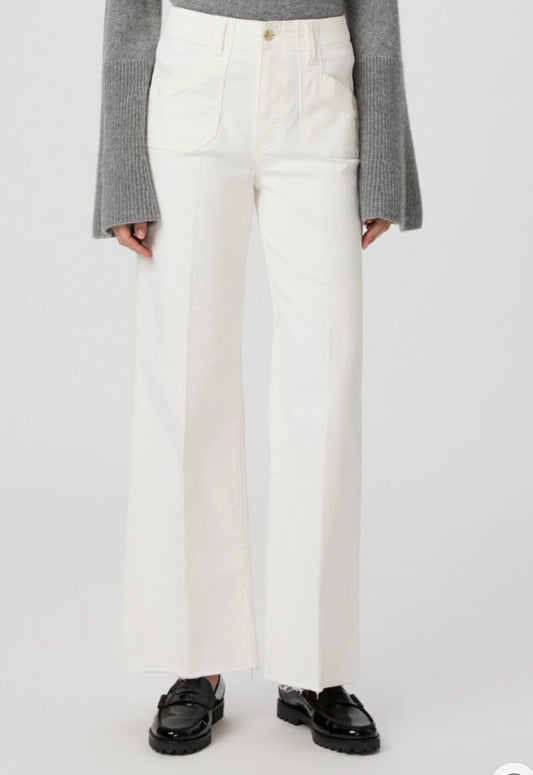 PAIGE Anessa 31” Welt Utility Raw Hem