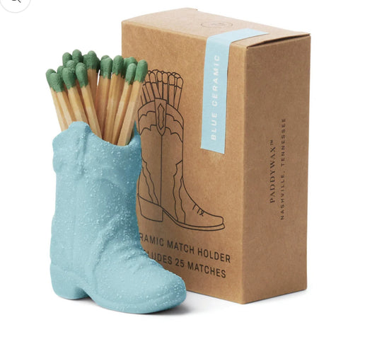 Vintage Boot Match Holder