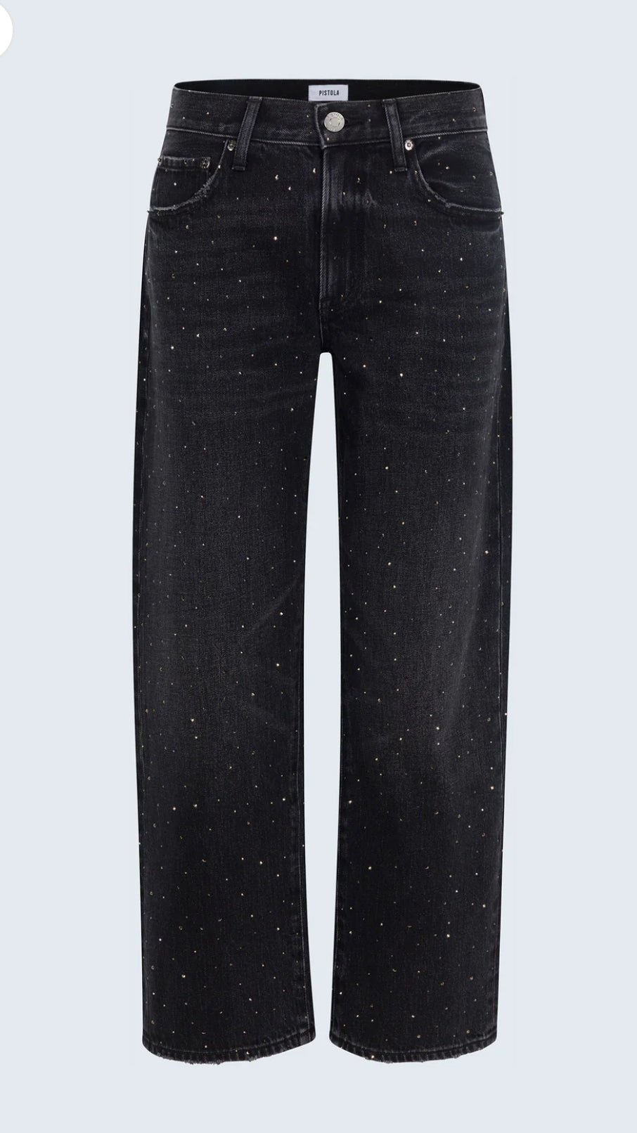 Lexi Rhinestone Bowed Straight