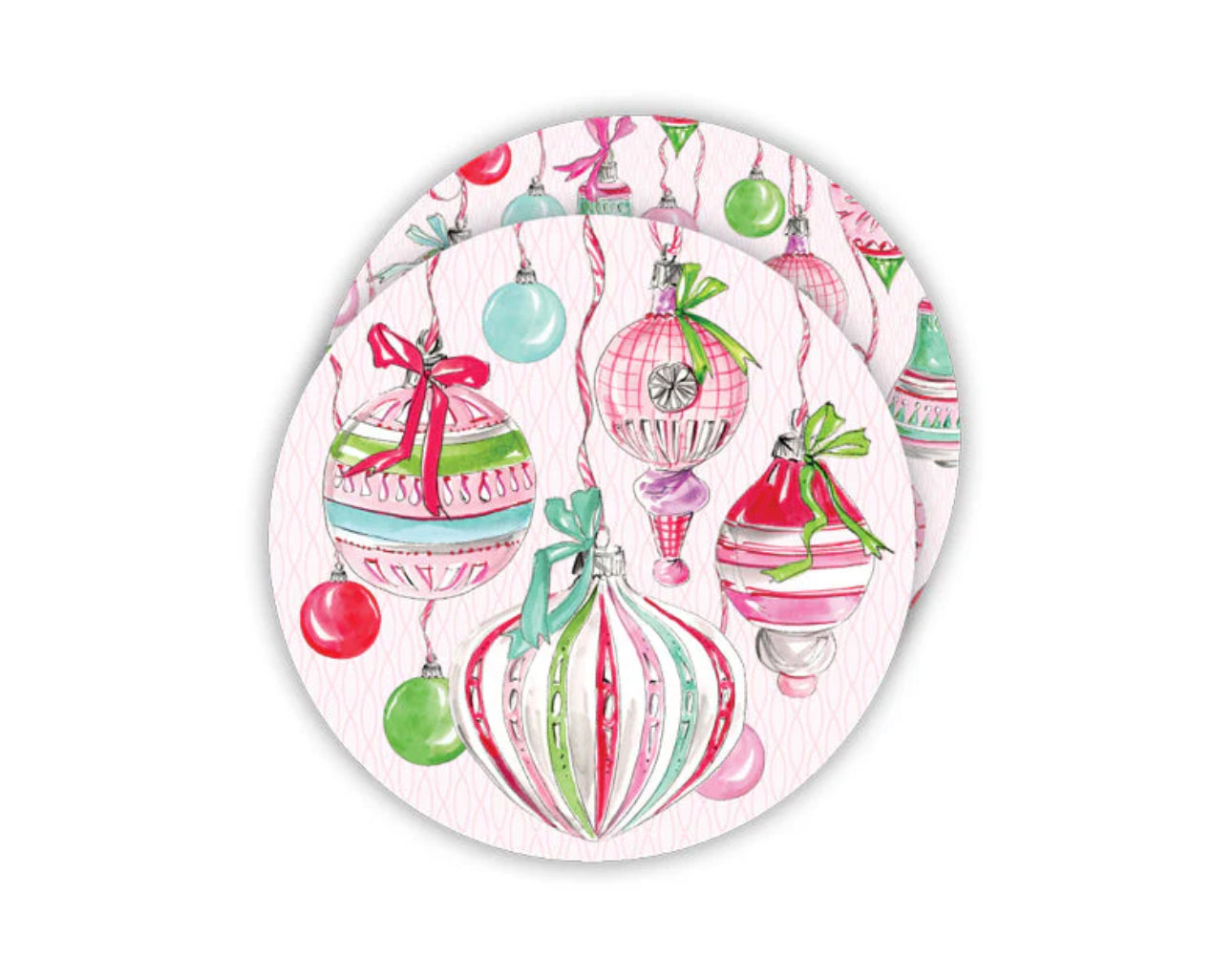 Vintage Hanging Ornaments Coasters