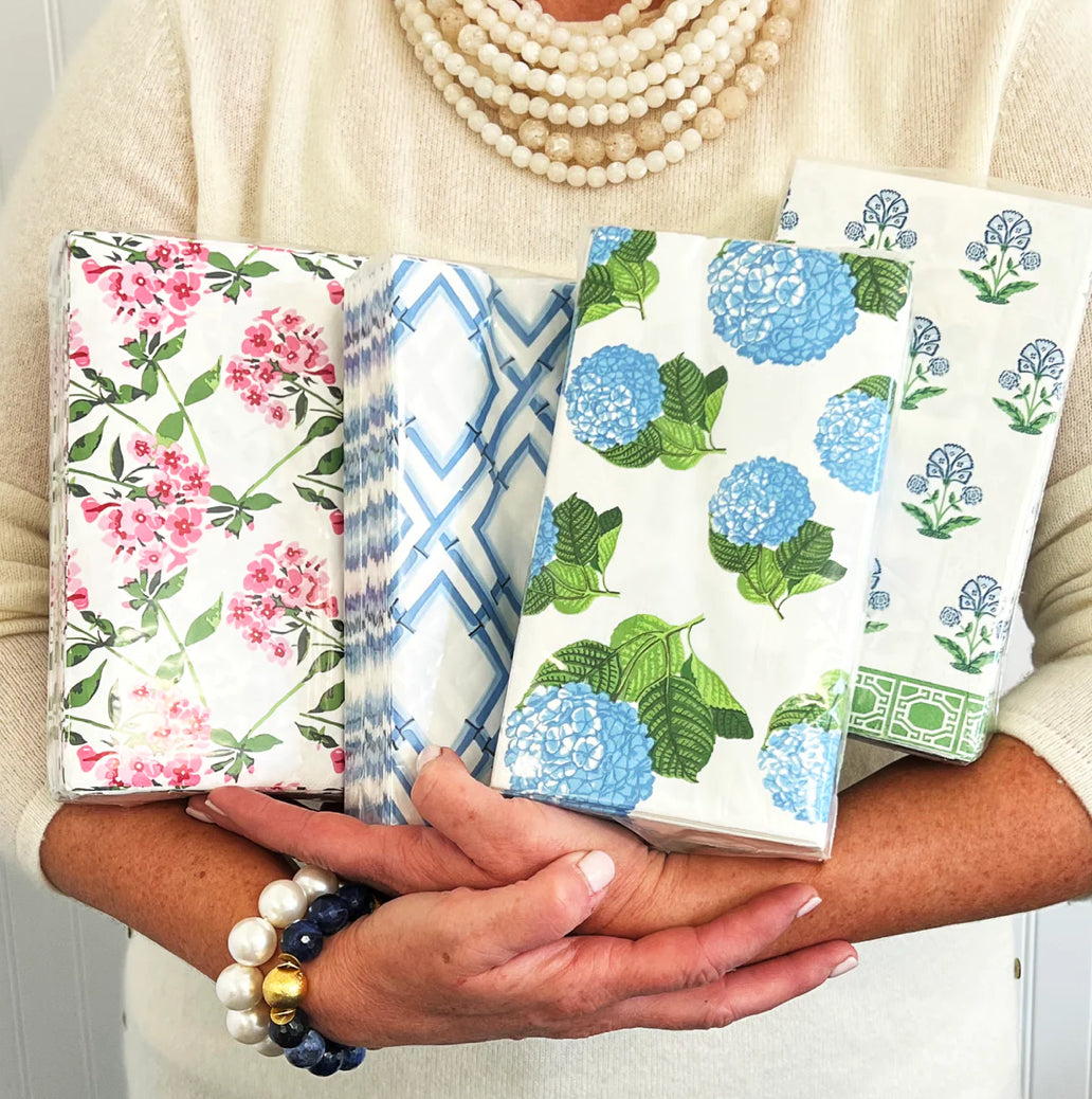 Bamboo Trellis Guest Towels