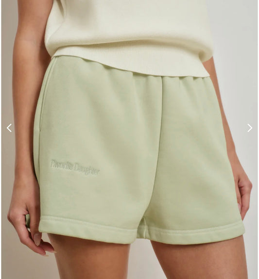 Embroidered Sweatshort