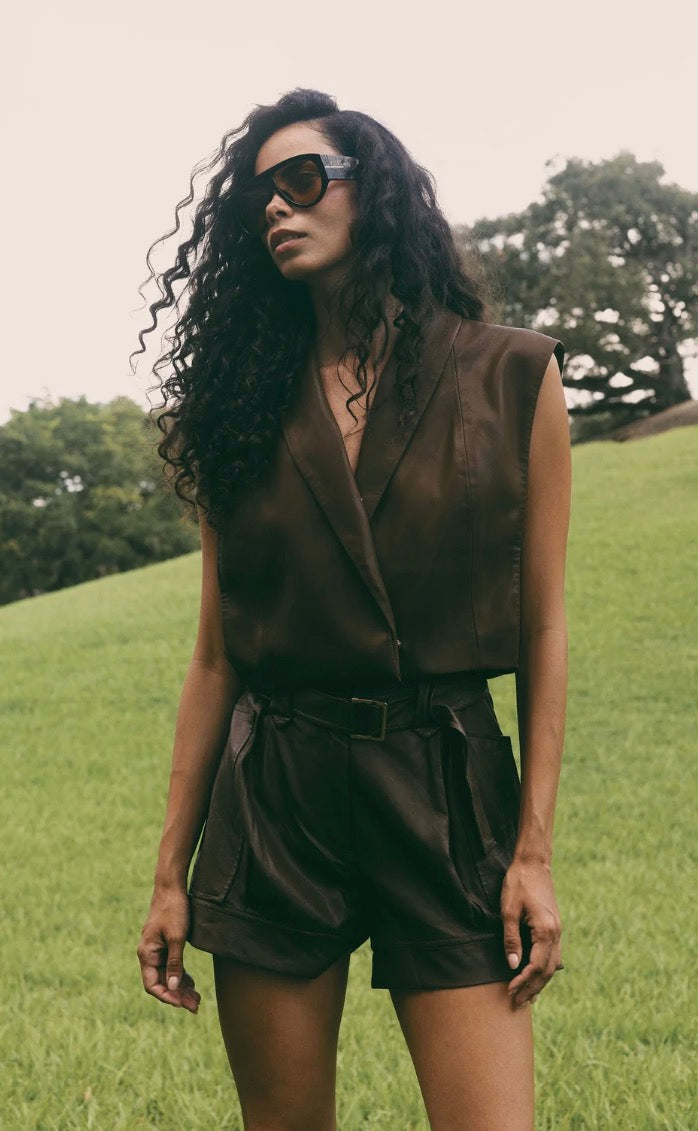Baylor Shorts in Mocha
