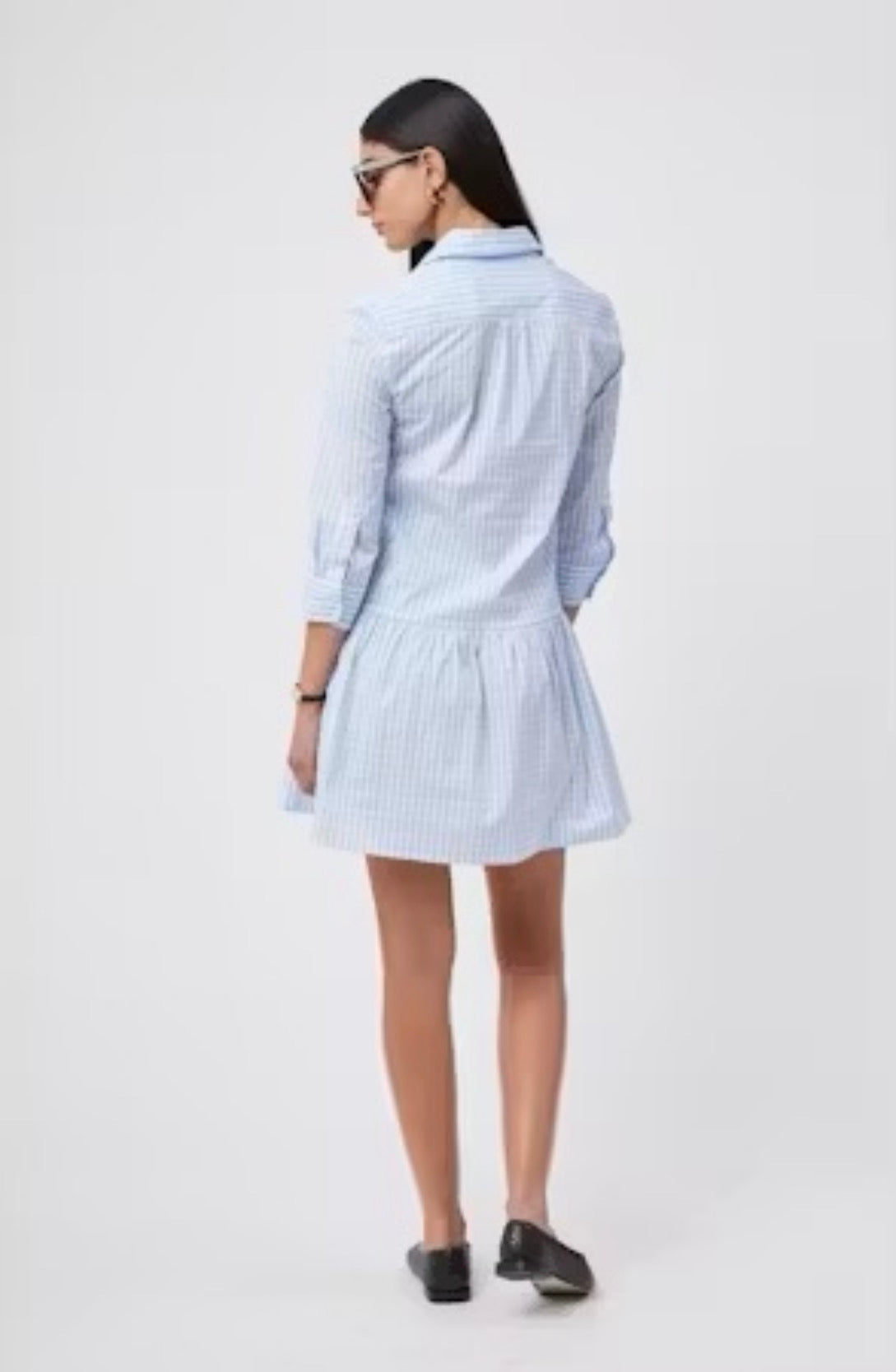 The Drop Waist Shirt Dress
