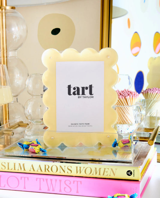 Butter Yellow Acrylic Picture Frame