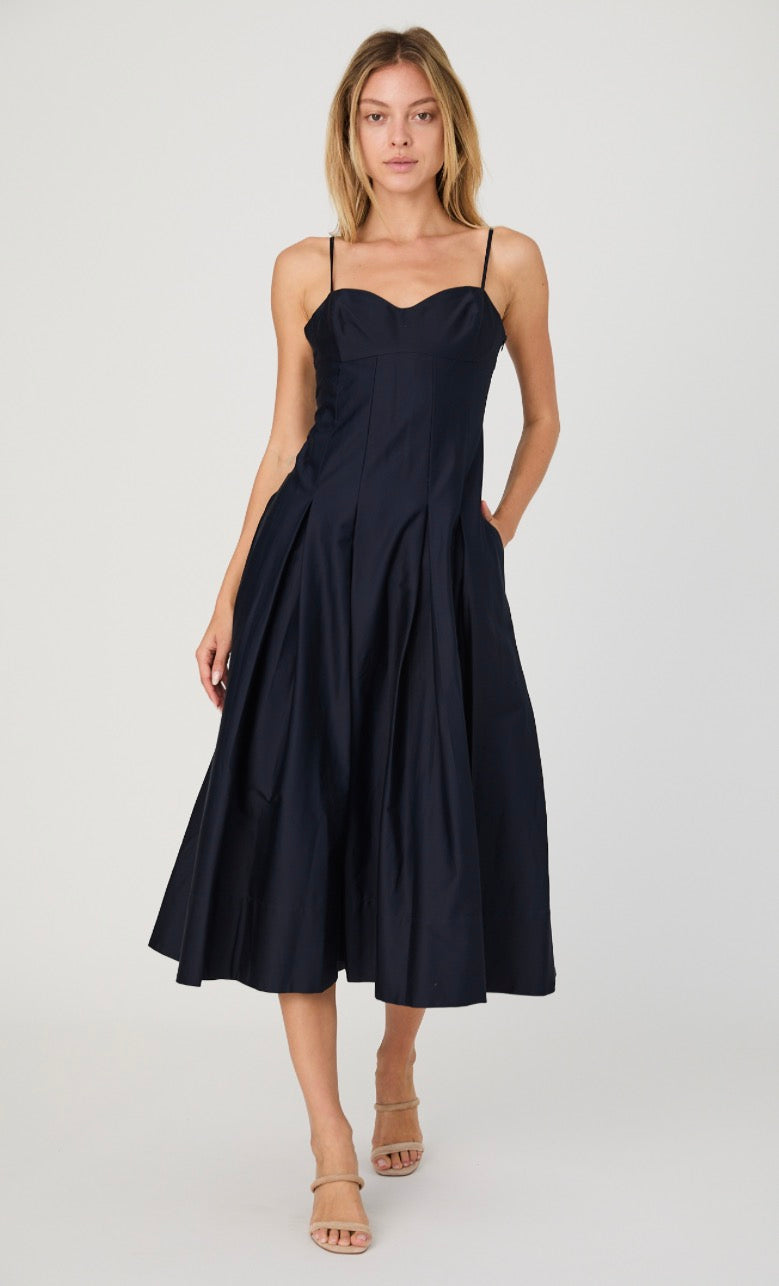 Cotton Sateen Midi