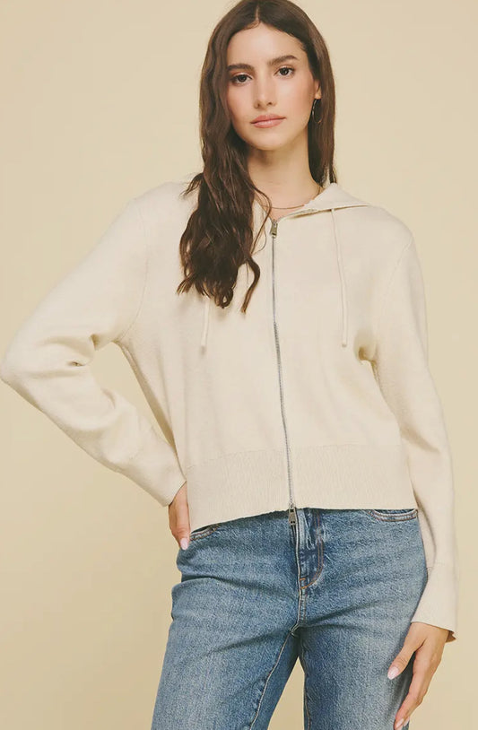 Luxe Sweater Hoodie-M/L