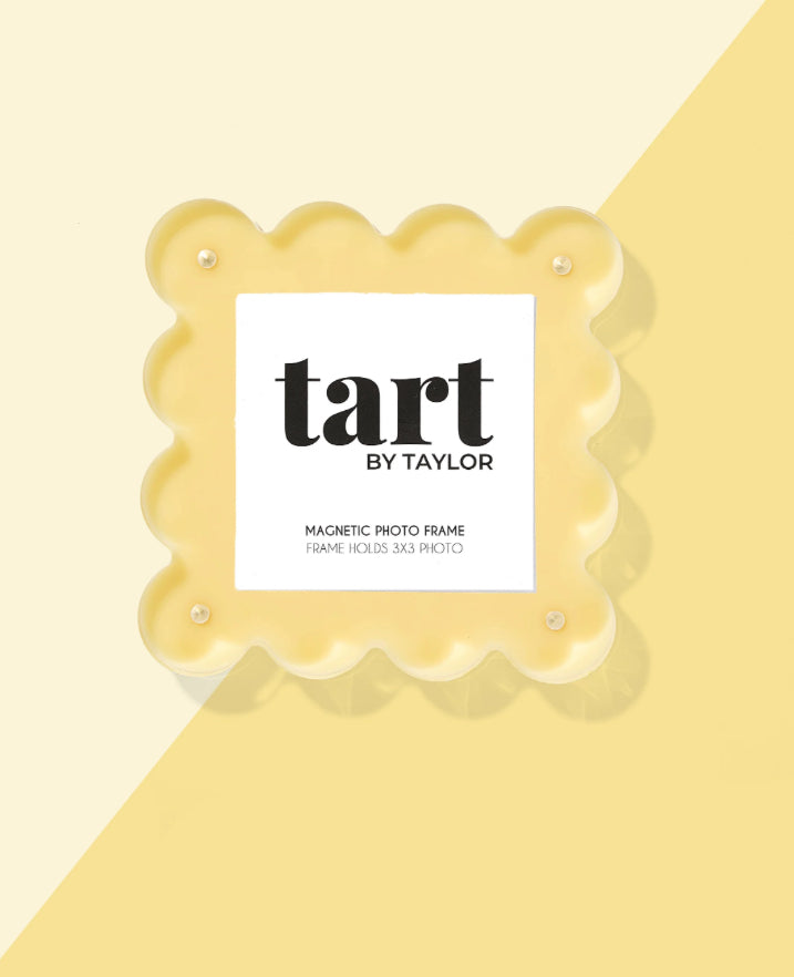 Mini Butter Yellow Acrylic Picture Frame