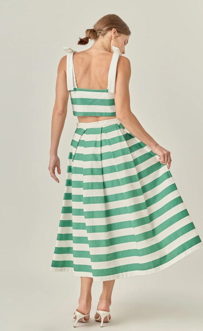 Bold Stripe Sleeveless Top