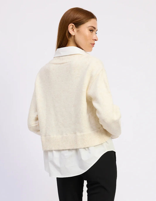 Stetson Mixed Media Sweater