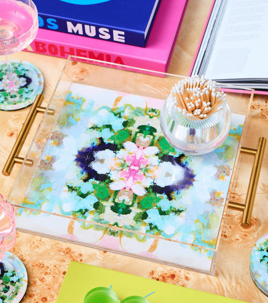 Nantucket Bloom Large Tray