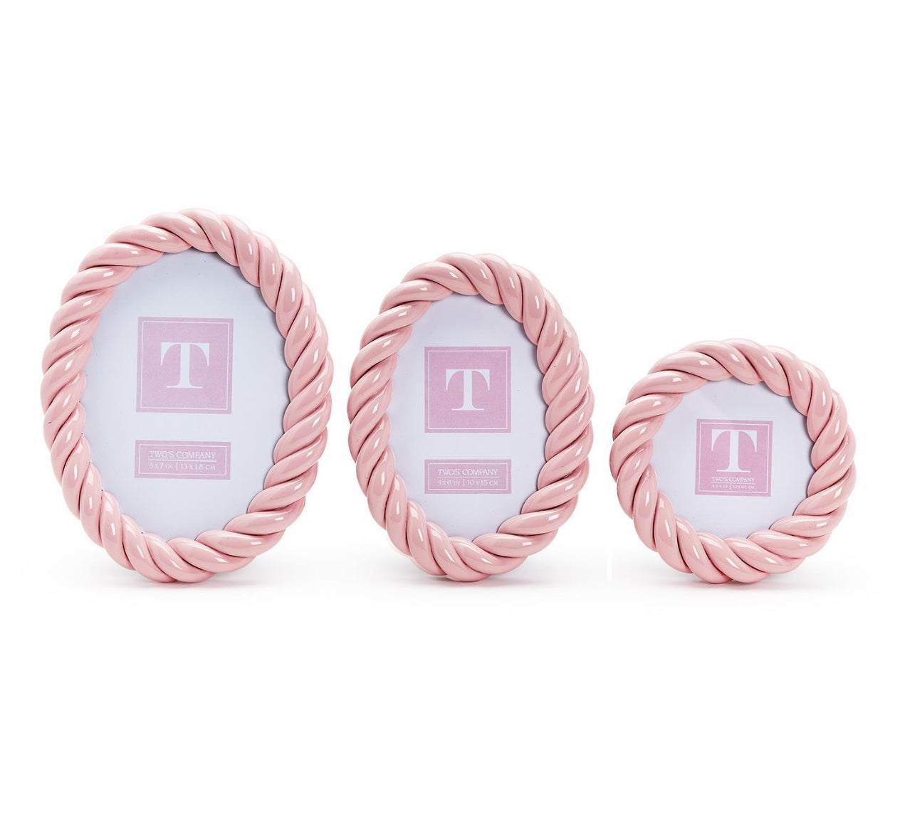 Pink twist frame