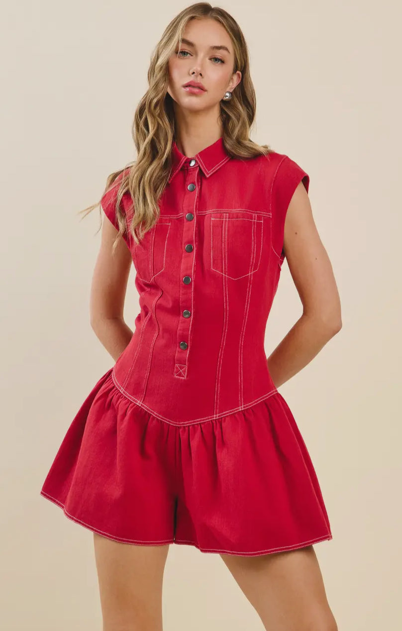 Snap Button Romper
