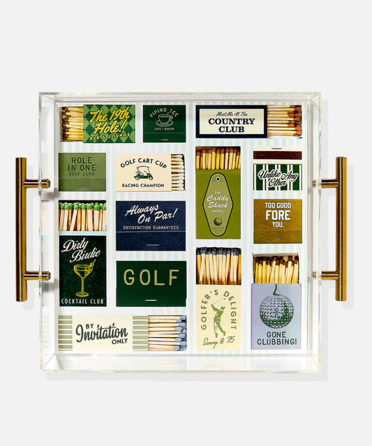 Golf Matchbox Large Tray