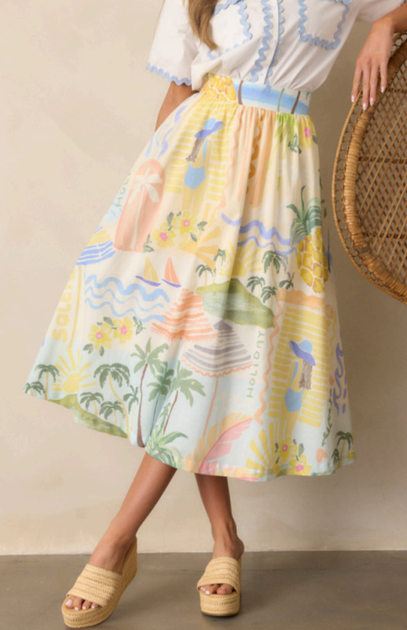 Erica Midi Skirt
