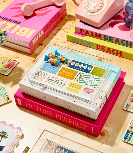 California Matchbook Small Tray